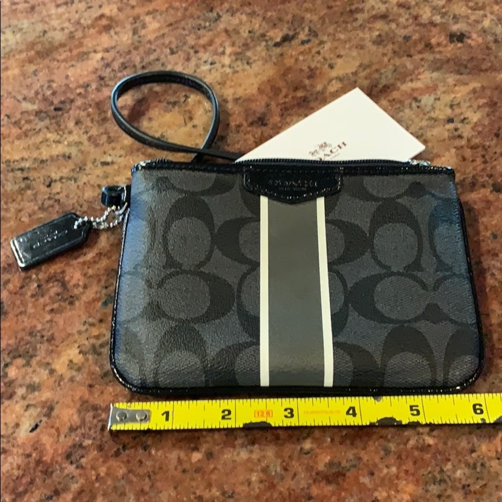 NWT Small coach wristlet